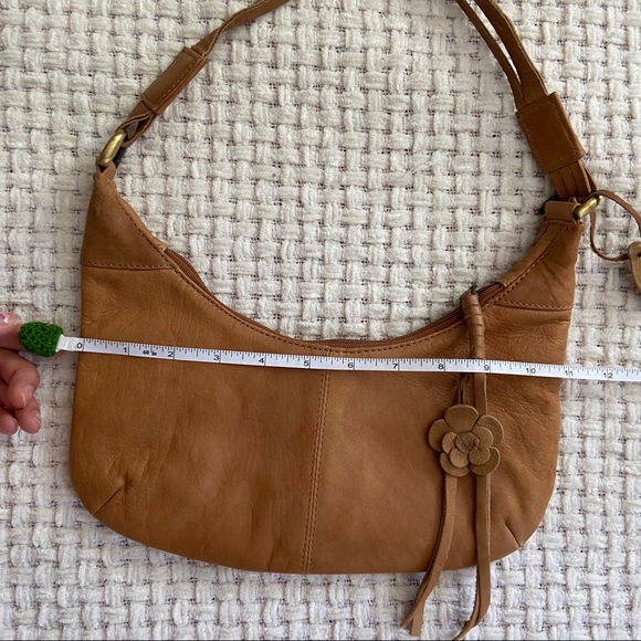 HP⭐️ Y2K Tan Leather Steve Madden Baguette Purse - Picture 4 of 8